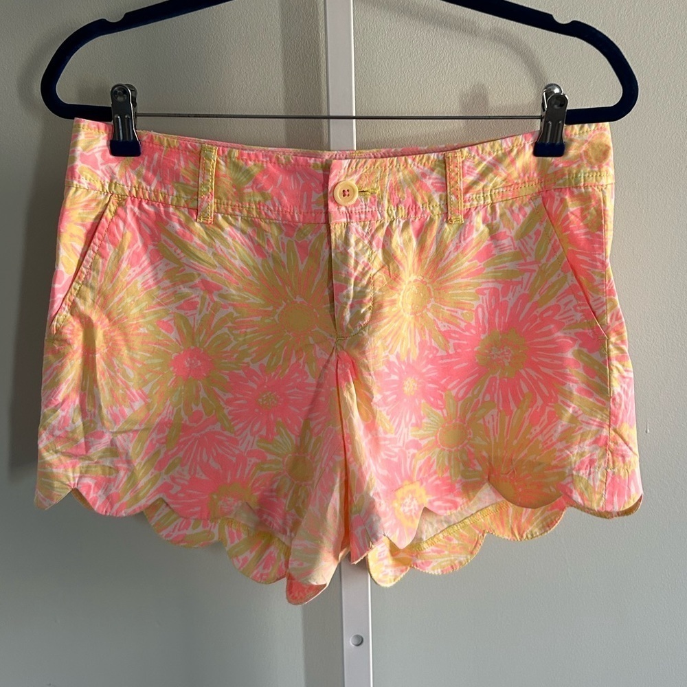 Lilly Pulitzer Floral Buttercup Shorts